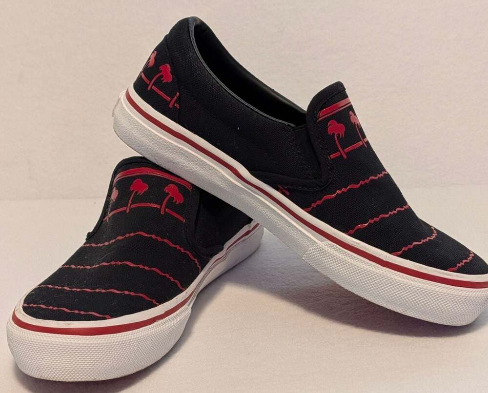 In-N-Out Burger Drink Cup Canvas Slip-On Shoes